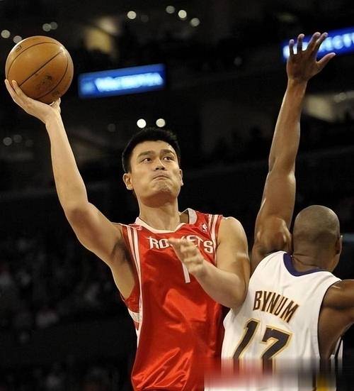 姚明不跳能扣篮吗