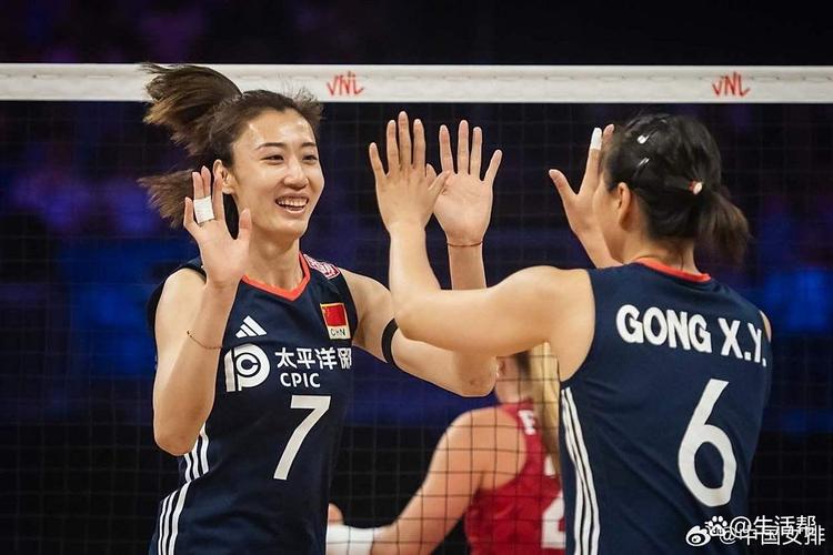 中国女排取得四连胜
