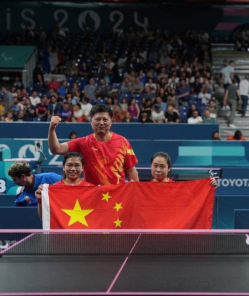奥运乒乓球领奖