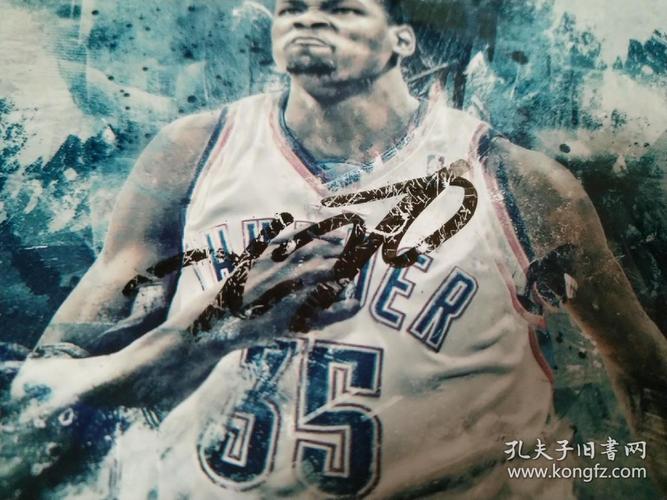 杜兰特亲笔签名