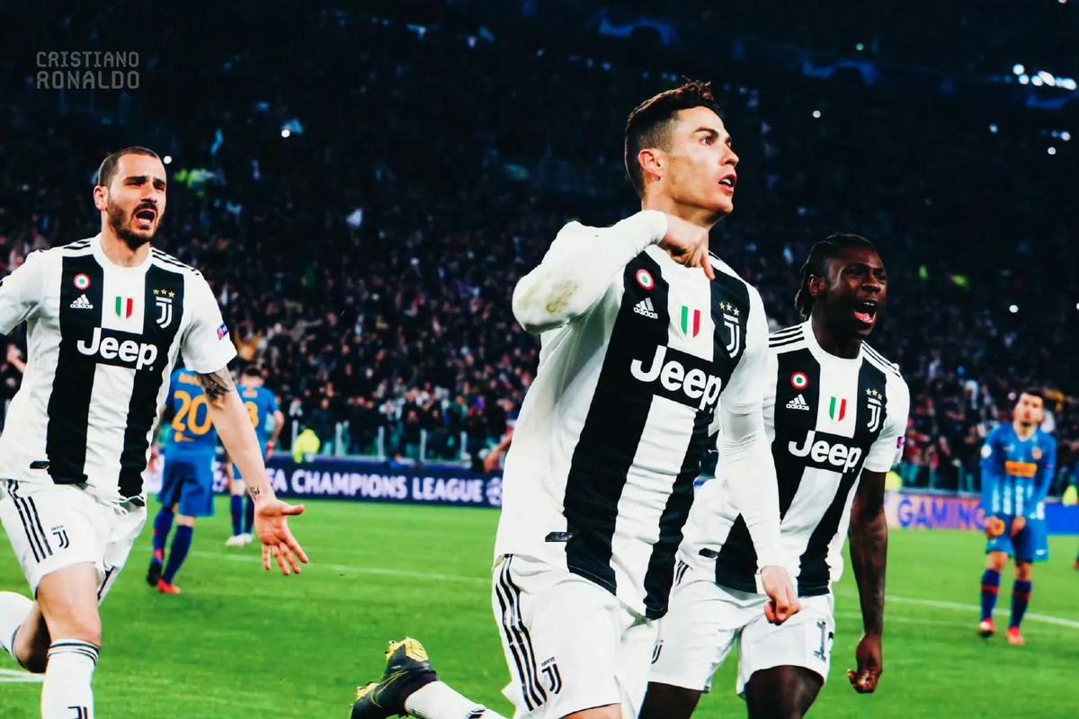 c罗曼联皇马尤文同框