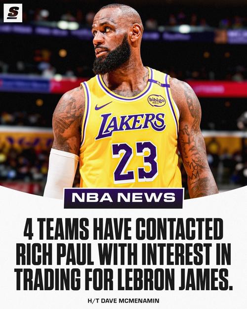 曝詹姆斯计划在下周复出