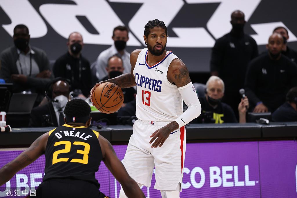 2021年6月19日快船vs爵士